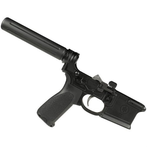 Der MK1 MOD 2-M Complete Pistol Lower Receiver bietet eine robuste 7075-T651 Bauweise, einen verbesserten Mil-Spec Trigger und einen PWS Enhanced Buffer Tube für optimale Leistung.