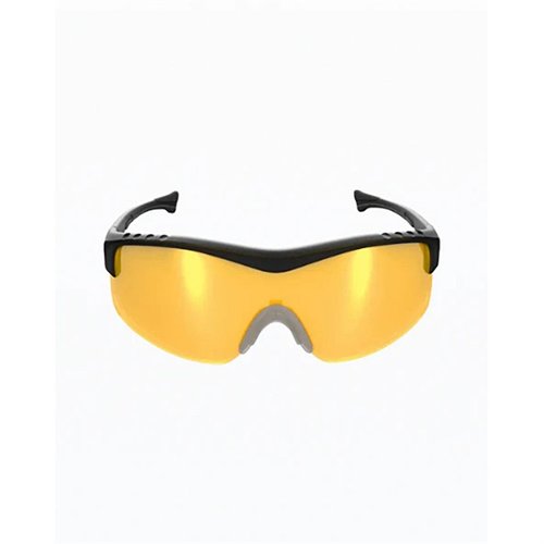 Gli occhiali Methow Single HD offrono una visibilità panoramica, protezione UV 400, e un design infrangibile, ideali per ogni disciplina di tiro.
