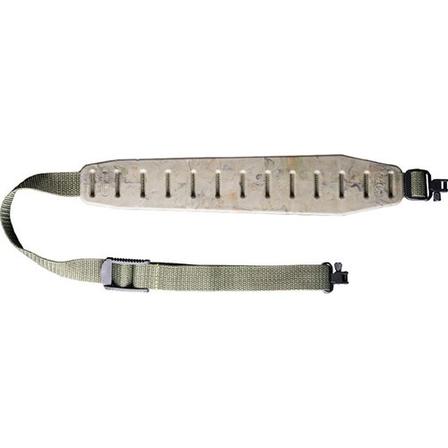 La QUAKE CLAW 2.0 Sling offre un pad antiscivolo per il massimo comfort, distribuisce il peso e si adatta a fucili e carabine con attacchi a gancio.