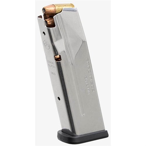 Il caricatore AMAG SG9 di MAGPUL per SIG P365 offre un corpo in acciaio inossidabile, capacità di 17 colpi e indicatori di capacità, ideale per ogni variante.