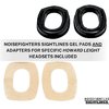 Die Noisefighters Sightlines Gel Ohrpolster bieten Komfort für Brillenträger, hervorragende Geräuschisolierung und sind mit vielen Headsets kompatibel.