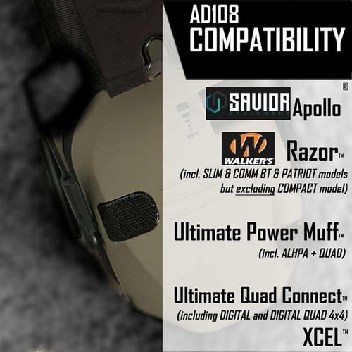 I cuscinetti auricolari in gel SIGHTLINES di Noisefighters offrono comfort per chi porta occhiali, isolamento acustico superiore e compatibilità con molte cuffie.