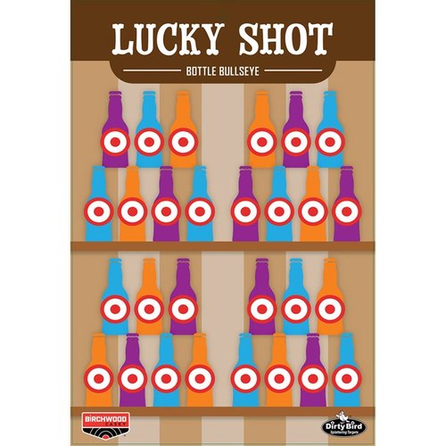 Les cibles Dirty Bird Lucky Shot Bottles 12 x 18