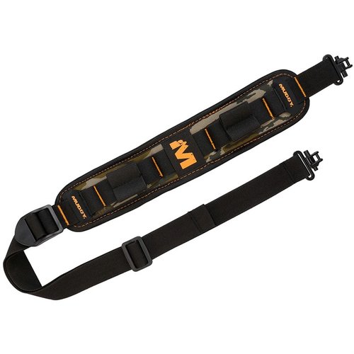 Die MUDDY SUMMIT RIDGE Flexible Comfort Sling bietet dir Komfort durch leichtes Neopren, Anti-slip Gripper, verstellbare Länge und praktische Shell Holder.