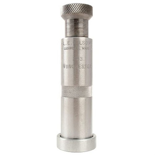 Le die de siège de balle de type chambre L.E. WILSON assure un alignement parfait de la balle et de la cartouche, offrant une précision inégalée pour les tireurs de benchrest.