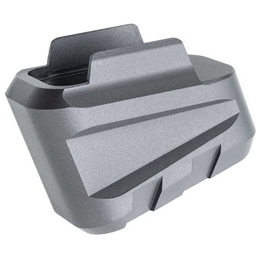 Ajoute 5 cartouches à ton Sig Sauer P320 avec une installation rapide en 10 secondes, sans outils, et un contrôle amélioré grâce à l'aluminium usiné CNC.
