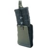 Le pouch GBRS Group 5.56 est MOLLE/belt compatible, avec rétention bungee amovible et construction en Squadron laminate pour un tir fluide et une réinsertion facile.
