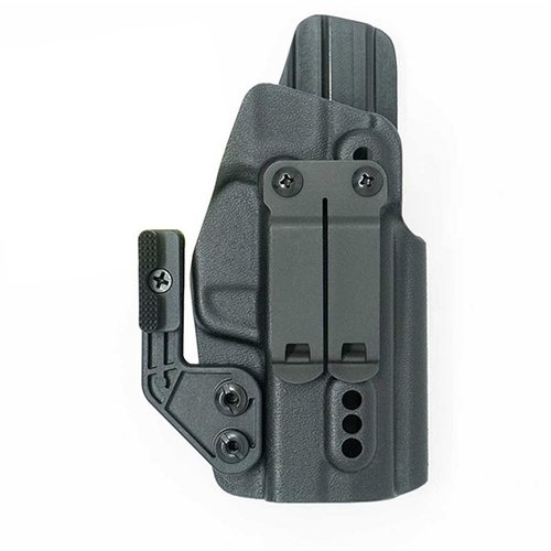 Le holster IWB X PRIORITY 1 pour SIG P365 XMACRO offre une rétention ajustable, une protection contre la transpiration et un clip discret pour un port confortable.
