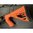 ADAPTIVE TACTICAL, LLC EX PERFORMANCE ADJ PISTOL GRIP STK 12G MOSS 500/590/88 ORNGE