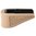 HOGUE OVERMOLDED GRIP EXT BASE PAD FOR GLOCK 43 9MM 6RD MAGS FDE