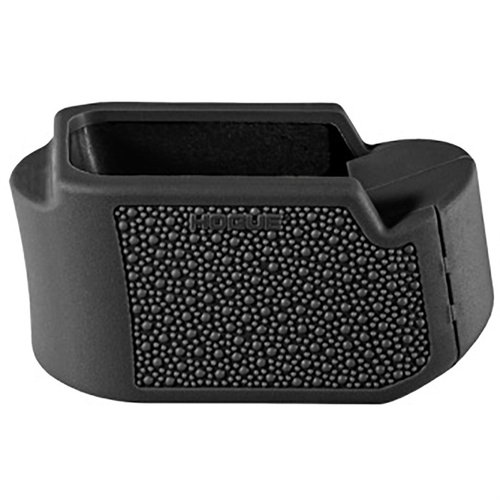 Migliora la maneggevolezza della tua Glock 26 con l'estensione Hogue, che offre un grip sicuro, protezione durante i ricarichi e installazione semplice.