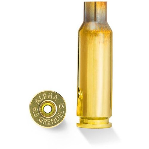 Le cartucce 6.5mm Grendel di Alpha Munitions offrono alta precisione a lungo raggio, basso rinculo e tecnologia OCD per una durata superiore delle munizioni.
