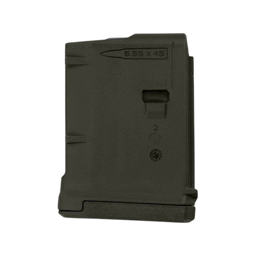 Il PMAG AR/M4 GEN M3 offre una costruzione resistente, un caricatore anti-tilt per un'alimentazione affidabile e compatibilità con molte piattaforme 'STANAG 4179'.