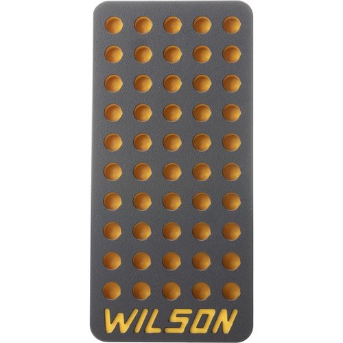 Il vassoio di ricarica L.E. Wilson da 50 colpi è resistente, portatile e offre un design a basso profilo con un cup per proiettili, ideale per ricariche efficienti.
