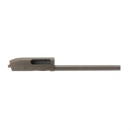 Inizia il tuo prossimo progetto di fucile con il ricevitore 12 GA Stripped per Remington 870 Super Magnum, costruito in acciaio solido e con finitura bronzea resistente alla corrosione.