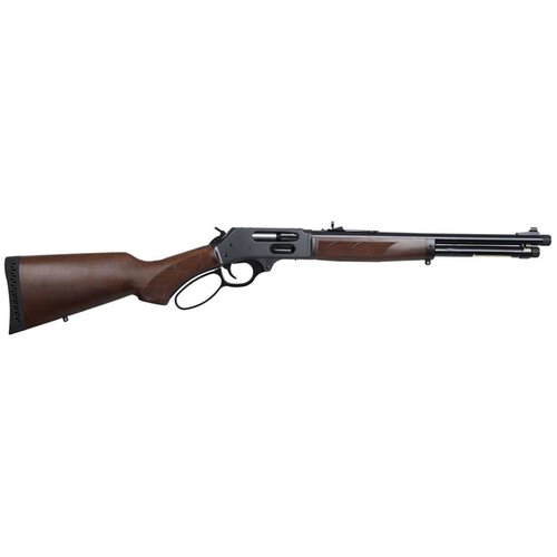 Il H12 Protector Carbine .357 Magnum/.38 SPL offre un design compatto, rinculo ridotto, canna filettata per soppressori e legno di noce per un'ottima maneggevolezza.