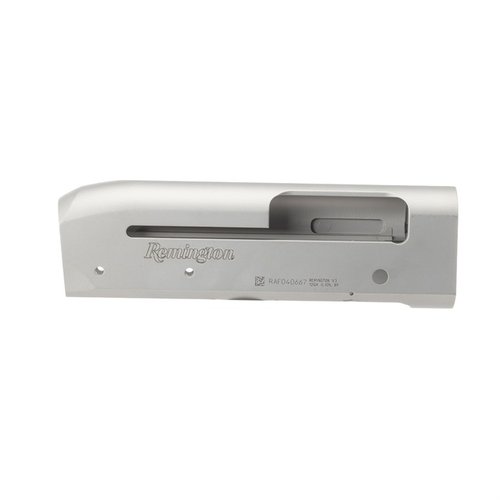 Baue deine individuelle Tactical Shotgun mit dem Remington V3 Stripped Receiver aus solidem Stahl, der für Langlebigkeit und Korrosionsbeständigkeit sorgt.