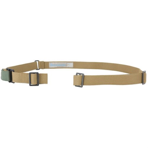 La Vickers Sling™ avec ajusteur en métal est durable, polyvalente et idéale pour les M4 et autres carabines, offrant une utilisation militaire fiable.