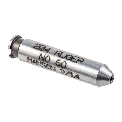 I gauge Manson Precision garantiscono misurazioni precise del headspace per cartucce senza bordi, realizzati in acciaio durevole e conformi alle specifiche SAAMI.