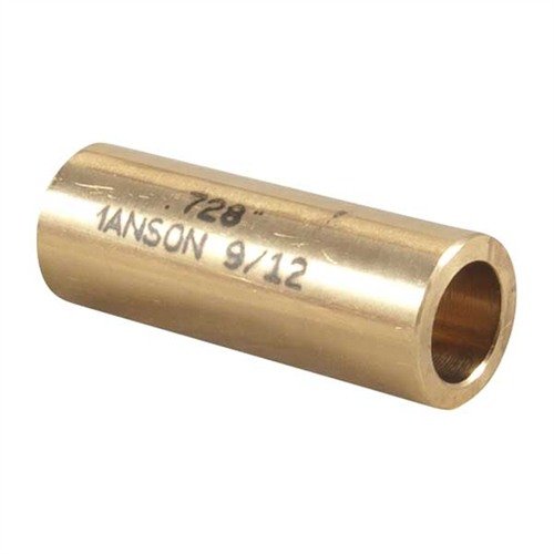 Les REAMER/TAP BUSHINGS de 12 GAUGE .728" de MANSON PRECISION te permettent d'installer rapidement et avec précision des tubes de choke grâce à un bushing en bronze.