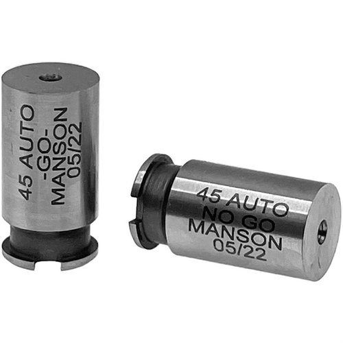 Mit dem Manson Precision Rimmed Cartridge Headspace Gauge erhältst du präzise Messungen für die Sicherheit und Leistung deiner .45 ACP Waffen aus langlebigem M7 Stahl.