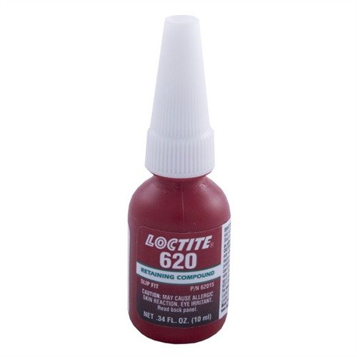 Il LOCTITE #620 Green Sleeve Retainer assicura un'ancoraggio permanente di perni e sleeve, resiste a lubrificanti e solventi, e raggiunge la massima resistenza in 10 ore.