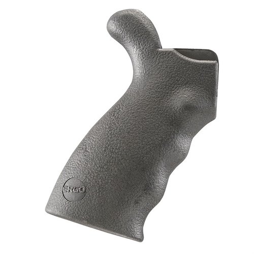 Der ERGO 2 GRIP-SUREGRIP® bietet eine ergonomische Form mit Fingerkerben, optimaler Griffigkeit und einem komfortablen Gefühl für mehr Präzision beim Schiessen.