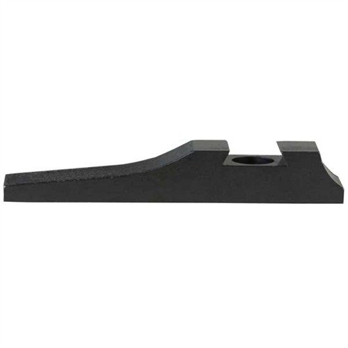 Die RIFLE DOVETAIL FRONT RAMP von MARBLE ARMS bietet eine solide Stahlkonstruktion für individuelle Anpassungen von Sichtblättern und passt auf viele Gewehre.