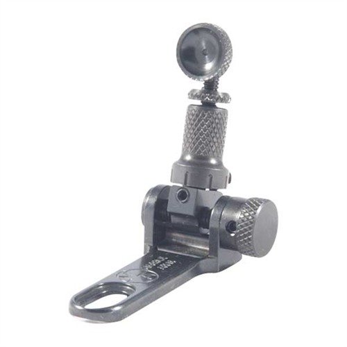 Il mirino Browning 1885 offre un aspetto tradizionale e regolazioni rapide per tiri a breve e lunga distanza, perfetto per competizioni cowboy e BPCR.