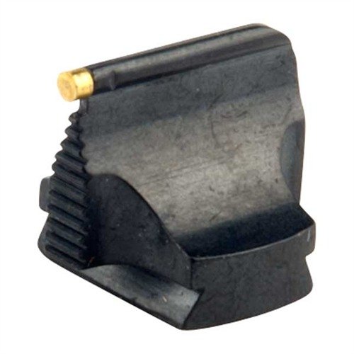 Präzisionsgefertigte RIFLE BARREL MOUNTED FRONT SIGHT aus Stahl, elegant konturiert und blued, ideal für eine Vielzahl von Gewehren mit Dovetail-Schnitt.
