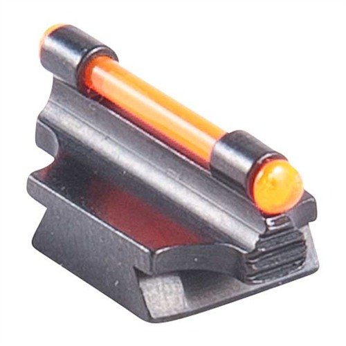 Améliore ta visée avec le RIFLE FIBER OPTIC GLOW 31-MR, un guidon en acier poli, disponible en orange ou vert, parfait pour toutes les armes.