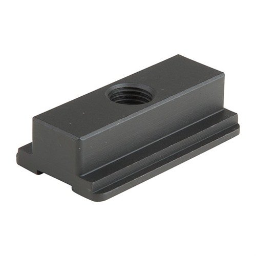 Le scarpe a slitta MGW SIGHT PRO offrono una presa specifica per ogni arma, garantendo precisione e stabilità durante la regolazione dei mirini.