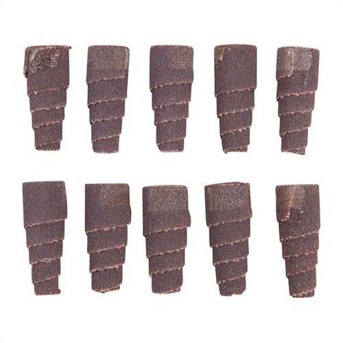 Die TAPERED ROLLS von MERIT ermöglichen dir, auch enge Stellen mühelos zu erreichen. Robuster Aluminiumoxid-Korn auf strapazierfähigem Stoff.