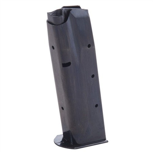 Die BROWNING HI-POWER 9MM Magazine von MEC-GAR sind aus hochwertigem, nahtlosem Kohlenstoffstahl gefertigt und bieten 15 RND Kapazität für maximale Zuverlässigkeit.