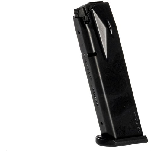Die SIG P226 9MM Magazine von MEC-GAR sind aus hochwertigem, nahtlosem Karbonstahl gefertigt, hitzebehandelt für extreme Langlebigkeit und bieten 18 RND.