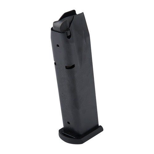 Realizzato in acciaio al carbonio certificato, questo caricatore SIG P226 40S&W da 13 colpi è resistente e durevole, ideale per l'uso professionale.