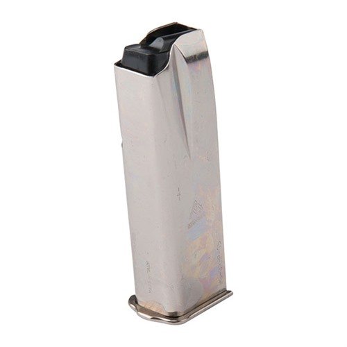 Die MEC-GAR Browning Hi-Power 9mm Magazine bieten dir höchste Qualität aus zertifiziertem Kohlenstoffstahl, nahtlos verarbeitet und hitzegehärtet für maximale Haltbarkeit.