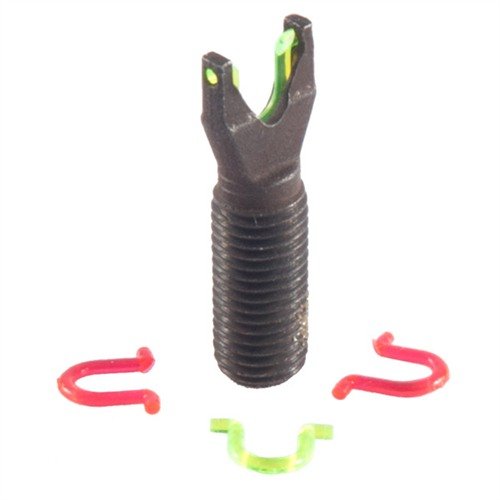 Der AK-47 FIBER OPTIC FRONT SIGHT von HIVIZ bietet eine helle, lichtsammlende Fiber Optic, die einfaches Zielen bei verschiedenen Lichtverhältnissen ermöglicht.