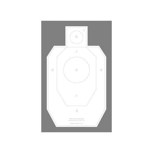 Verbessere deine Schiessfähigkeiten mit den IDPA PRACTICE TARGETS 🎯. Offizielle Grösse, hervorragende Sichtbarkeit und kostengünstig! Ideal für Wettkämpfe.