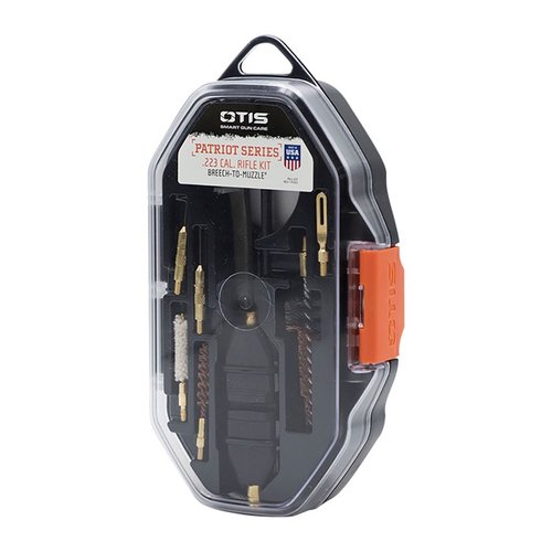 Le kit PATRIOT Series d'Otis te permet de nettoyer efficacement ton arme de la culasse au canon avec un outil polyvalent et 4 embouts inclus.