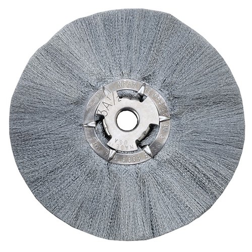 Die RIEHL MATTE & CARDING WHEELS sind ideal zum Entfernen von Rost und für das Carding, mit einer sanften Wischwirkung bei 500-600 RPM und 6