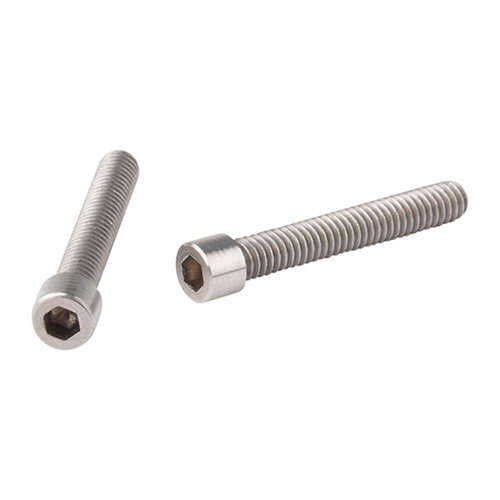 Die Power Custom Edelstahl Allen Head Barrel Screws sichern den Lauf an den Receiver der Ruger® 10/22® mit einem V-Block. 2 Schrauben und ein 5/32