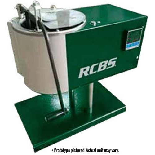 Der RCBS Pro-Melt-2™ Giessofen bietet eine programmierbare Temperaturkontrolle, eine 25 lb Kapazität und einen sicheren Bottom-Pour-Auslauf für einfaches Giessen von hochwertigen Geschossen.