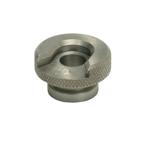 Le shellholder #18 de Redding a un design conique pour une entrée facile des douilles, un ajustement parfait et une compatibilité universelle avec toutes les presses.