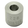 I bushings Forster per il neck sizing sono progettati per i Forster Precision Plus Bushing Bump Dies, ultra lisci e durevoli grazie al trattamento criogenico.