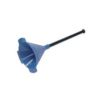 Der Forster Powder Funnel mit langem Drop Tube erleichtert das Befüllen von Hochfüllpatronen. Der 5,25 Zoll lange Tube ist ideal für 22-45 Kaliber.