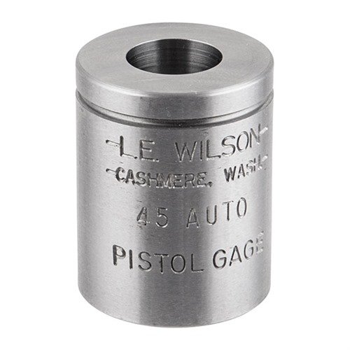 I gages WILSON Pistol Max sono essenziali per misurare con precisione le dimensioni critiche delle cartucce, garantendo una ricarica sicura e precisa.