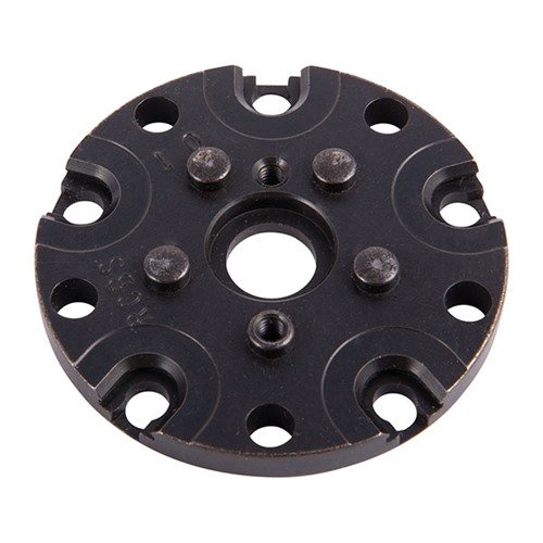 Die PROGRESSIVE PRESS SHELLPLATE #10 von RCBS sorgt für präzises Laden mit dem passenden Shellholder. Perfekt für effizientes Arbeiten bei der Munitionsherstellung!