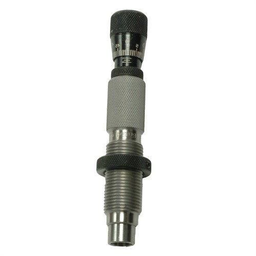 Il die di sezione Competition Redding 9mm Luger offre un sistema di regolazione micrometrica per una precisione ottimale e allineamento positivo senza crimpatura.