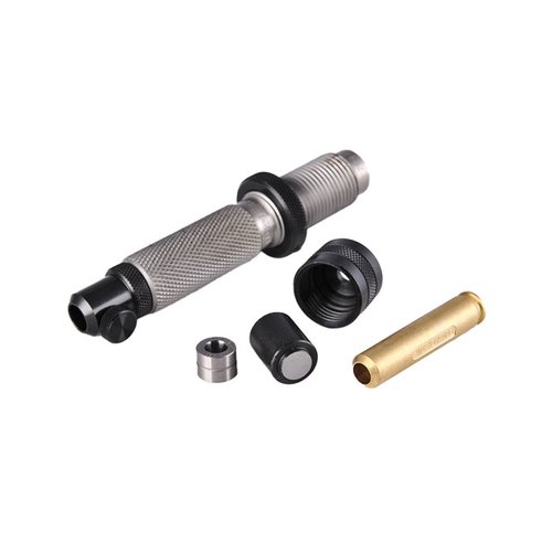 Avec le Redding Instant Indicator, tu peux comparer rapidement la profondeur de siège des balles et l'espace de tête avec une précision de .001